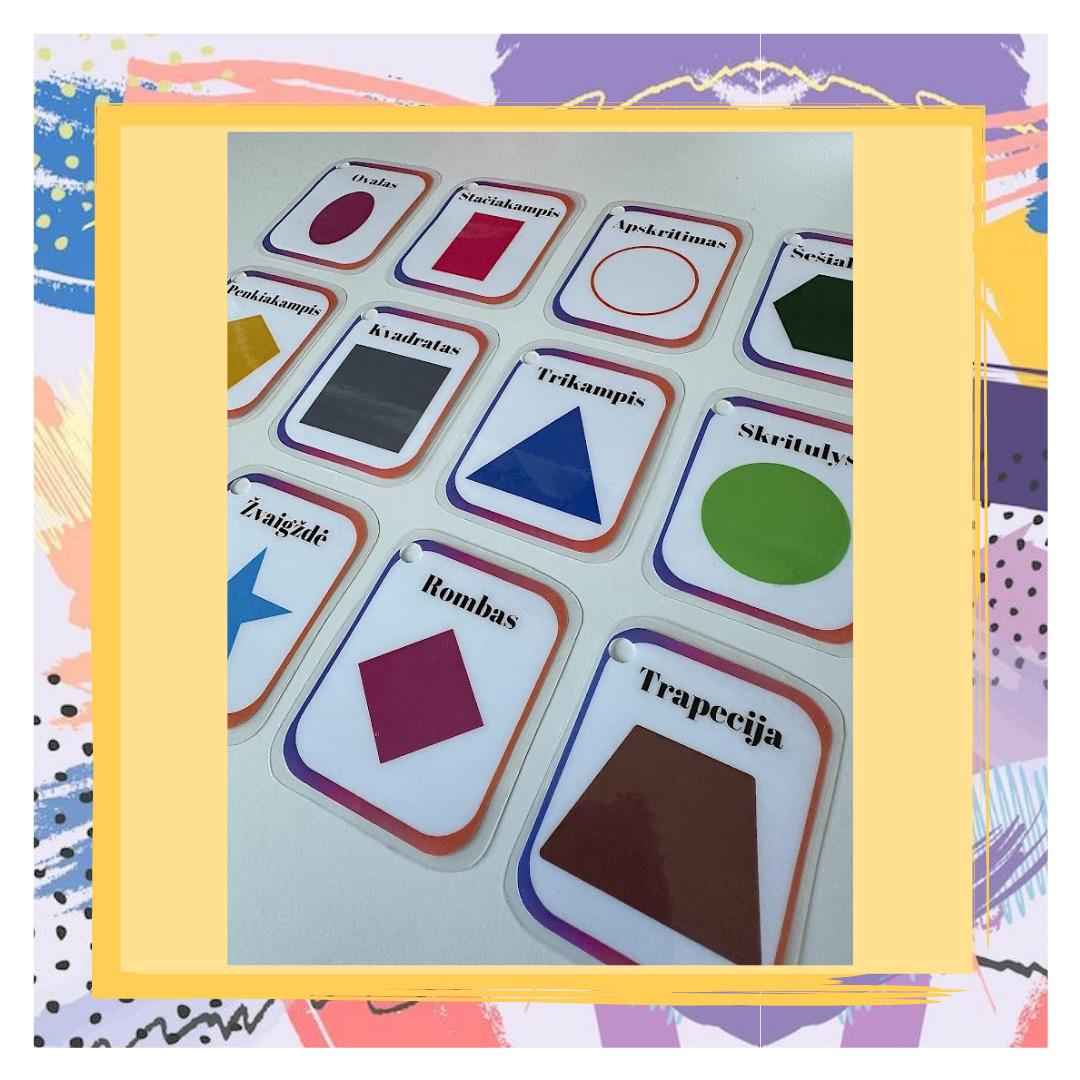 Geometrinės figūros - Šuolis Debesyse