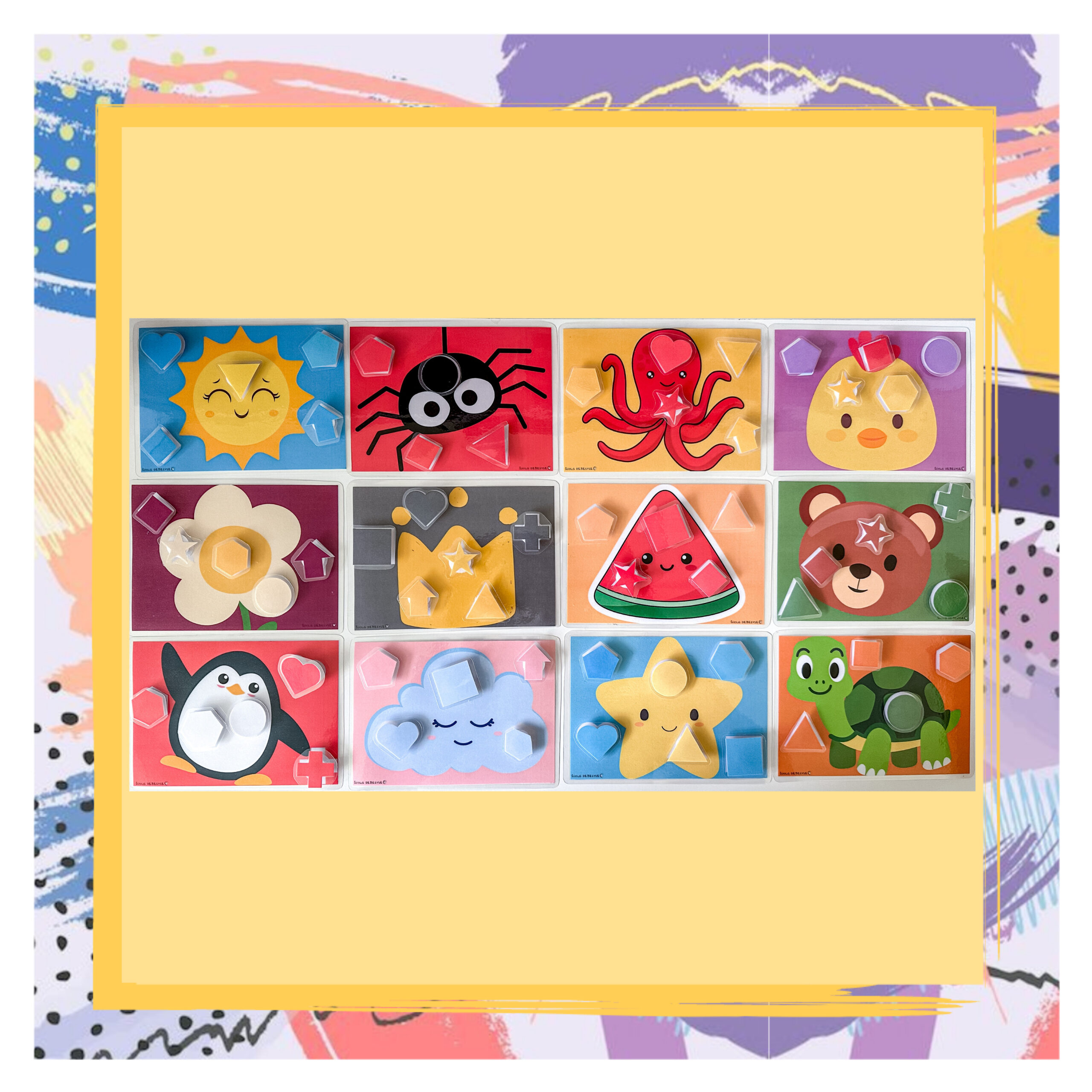 Geometrinės figūros - Šuolis Debesyse